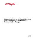 Digitale Deskphones der Avaya 9400-Serie