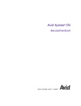 Avid Xpress DV Benutzerhandbuch