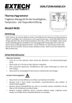 BENUTZERHANDBUCH Thermo-Hygrometer Modell RH30