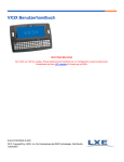VX3X Benutzerhandbuch - Honeywell Scanning and Mobility