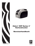 Zebra® ZXP Series 3™ Kartendrucker Benutzerhandbuch
