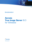 Acronis True Image Server 8.0 für Windows