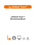 LifeSize® Team™ Benutzerhandbuch