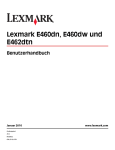 Lexmark E460dn, E460dw und E462dtn