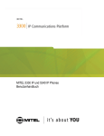 MITEL 5330 IP und 5340 IP Phones Benutzerhandbuch