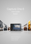 CaptureOne 6 Benutzerhandbuch