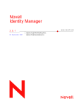 Identity Manager 3.5.1 Benutzeranwendung