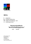 IRMA Benutzerhandbuch "Bewirtschaftungspraxis"