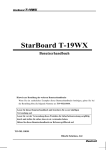 StarBoard T-19WX Benutzerhandbuch