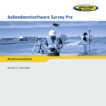 Survey Pro Benutzerhandbuch, Vers. 5.5, Rev 11/2014