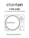 Stanton T.92 USB Bedienungsanleitung deutsch