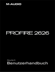 ProFire 2626 Benutzerhandbuch • Deutsch - M