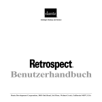 Retrospect 6 f&uuml;r Mac