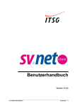 sv.net Benutzerhandbuch