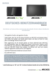 Deutsch - Benutzerhandbuch - Archos 5-5g-7