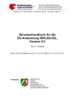 Benutzerhandbuch für die DV-Anwendung NIKLAS-IGL