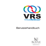 Benutzerhandbuch - Visioneer Product Support and Drivers