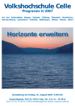 Volkshochschule Celle Horizonte erweitern