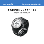 FORERUNNER ® 110 Benutzerhandbuch