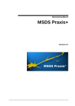 Benutzerhandbuch MSDS Praxis+