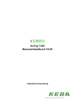 KeTop T100 Benutzerhandbuch V4.00
