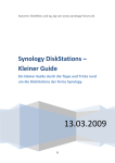 Synology DiskStations – Kleiner Guide