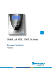 SafeLock GSL Benutzerhandbuch