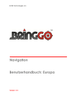 Navigation Benutzerhandbuch: Europa