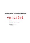 Versatel-Server S Benutzerhandbuch