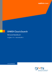 Benutzerhandbuch DIMDI ClassicSearch