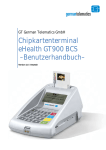 Chipkartenterminal GT900 – Benutzerhandbuch