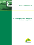 BENUTZERHANDBUCH - Farm Works Software
