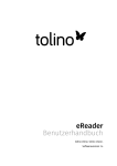 Benutzerhandbuch tolino vision