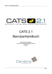 CATS 2.1 Benutzerhandbuch - Cerebra Informationssysteme Gmbh