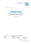 Benutzerhandbuch ProMIS-Online