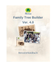 Family Tree Builder Ver. 4.0