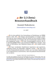 JabRef 2.3 (beta) Benutzerhandbuch