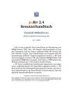 JabRef 2.4 Benutzerhandbuch