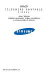 Samsung Samsung LINK Manuel de l'utilisateur(Virgin)