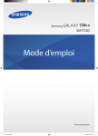 Samsung Galaxy Tab 4 (8.0) Manuel de l'utilisateur(User Manual)