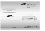 Samsung HT-SK6 Manuel de l'utilisateur