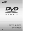 Samsung DVD-M301 Manuel de l'utilisateur