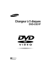 Samsung DVD-C631P Manuel de l'utilisateur