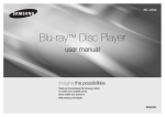 Samsung Blu-ray Player J4500 User Manual