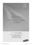 Samsung 5.1 Channel Home Entertainment System HT-D550 User Manual