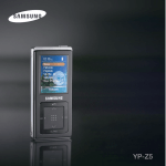 Samsung YP-Z5AS/XAC User Manual