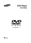 Samsung DVD-HD960 User Manual