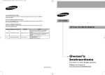 Samsung LN-S3296D User Manual