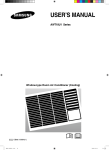 Samsung AWT18U1D User Manual