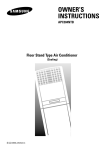 Samsung APC304NTB1 User Manual